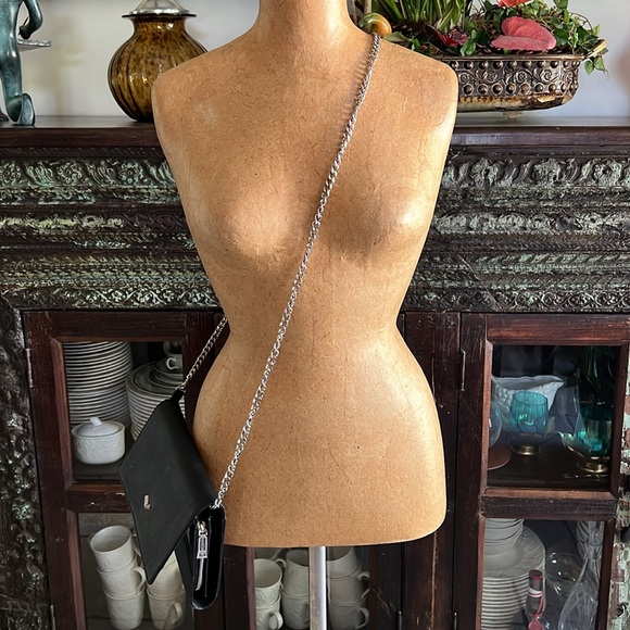 Botkier Soho Leather Chain Wallet-Crossbody Purse - Picture 4 of 5